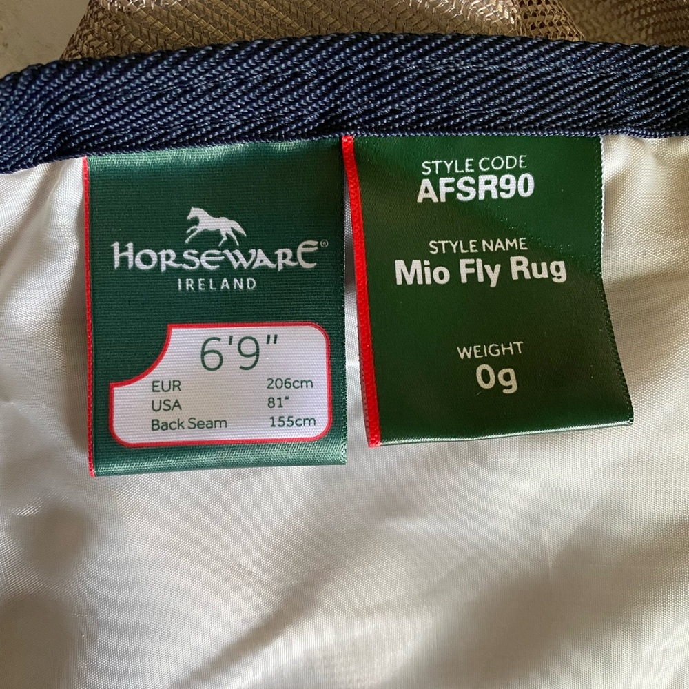 Horseware Ireland Mio flyrug 81 - Picture 5 of 5